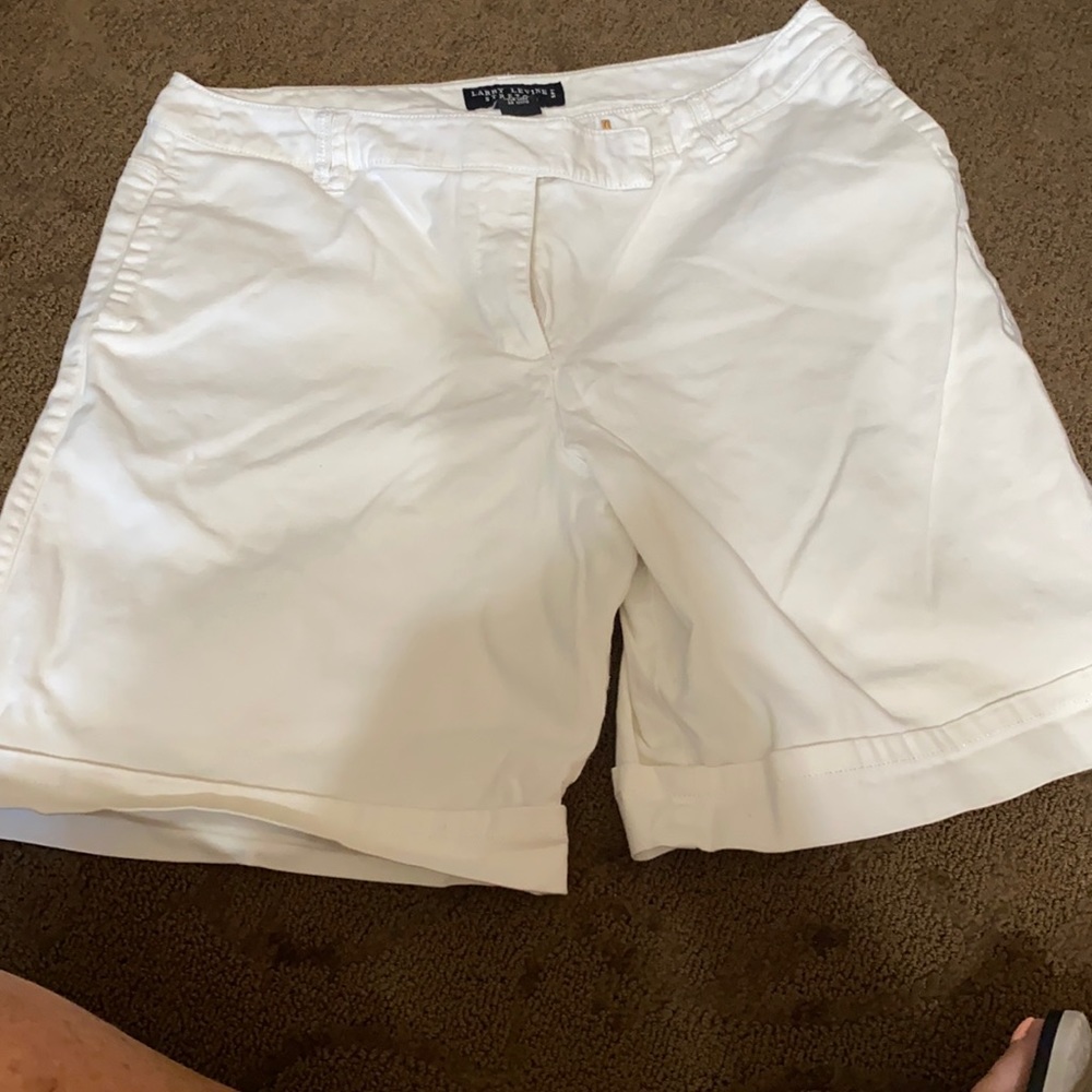 White shorts